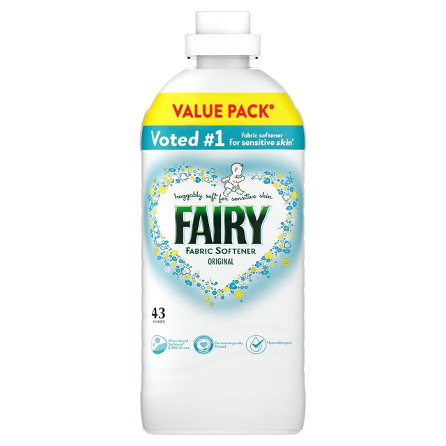 Fairy Original Fabric Conditioner For Sensitive Skin 43 Washes   1.42L GOODS M&S   