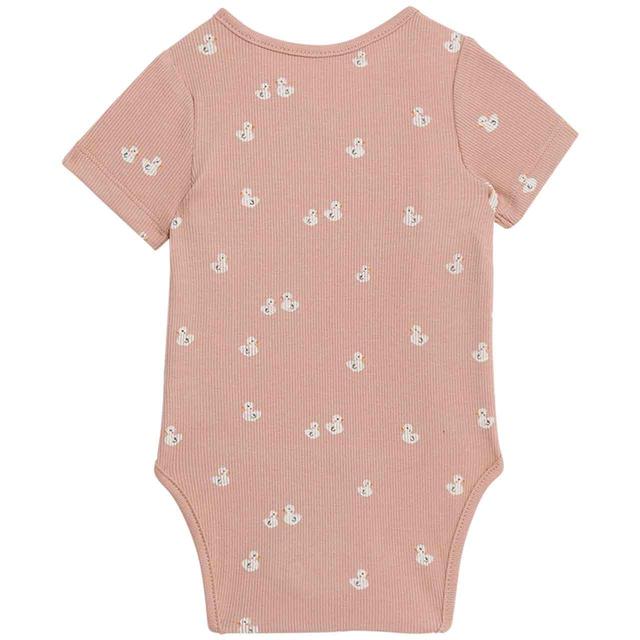 M&S Swan Wrap Bodysuits Newborn- 3 Years Rose GOODS M&S   