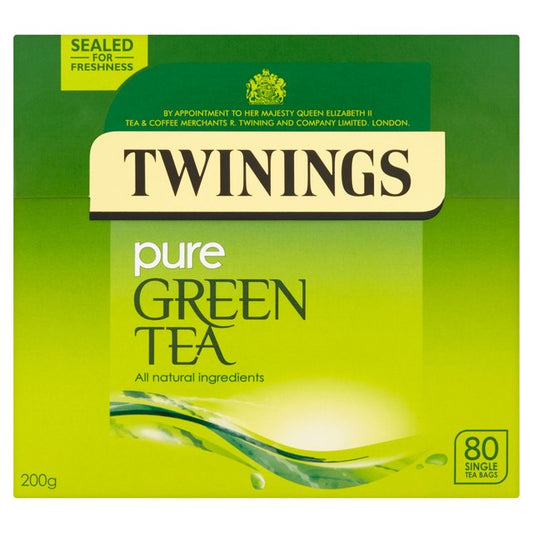 Twinings Green Tea   80 per pack