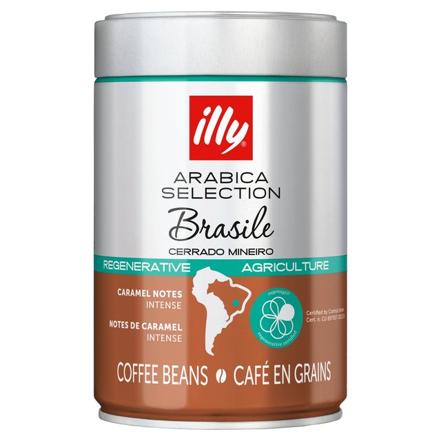 illy Cerrado Mineiro Brazil Coffee Beans - Regenerative Agriculture   250g GOODS M&S   