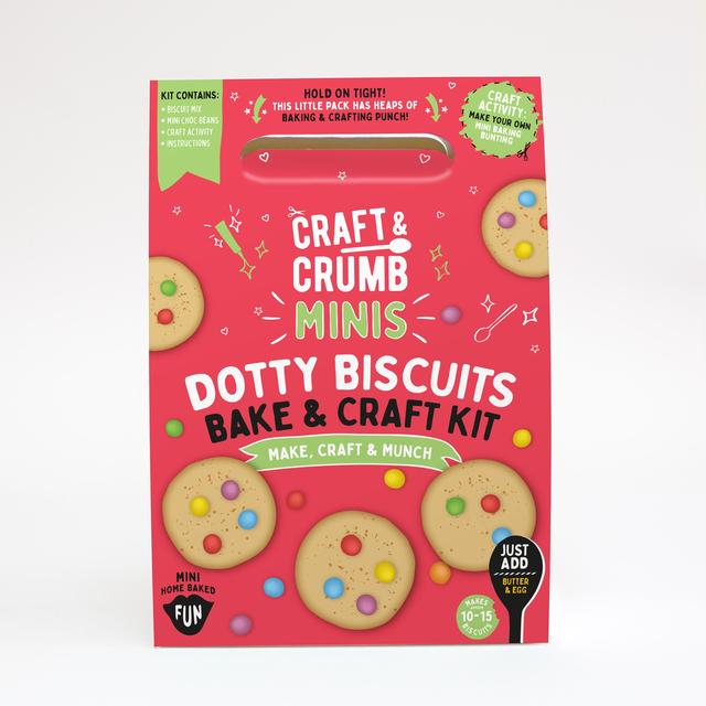 Craft & Crumb Dotty Biscuits Bake & Craft Kit   245g