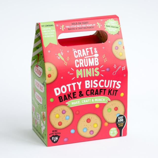 Craft & Crumb Dotty Biscuits Bake & Craft Kit   245g