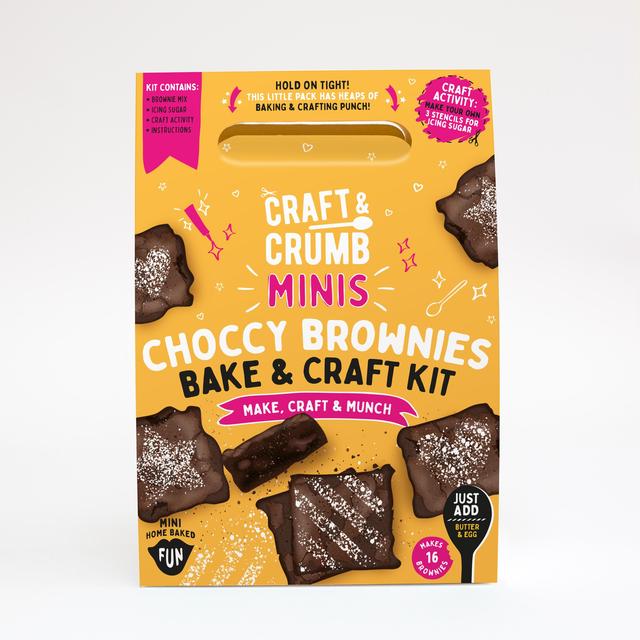 Craft & Crumb Choccy brownie Bake & Craft Kit   248g GOODS M&S   