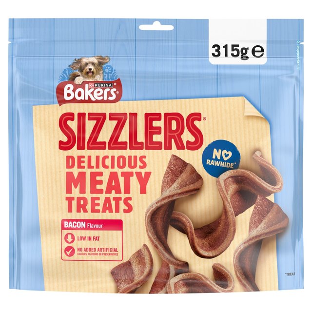 Bakers Sizzlers Bacon and Cheese Dog Treats   315g GOODS M&S   