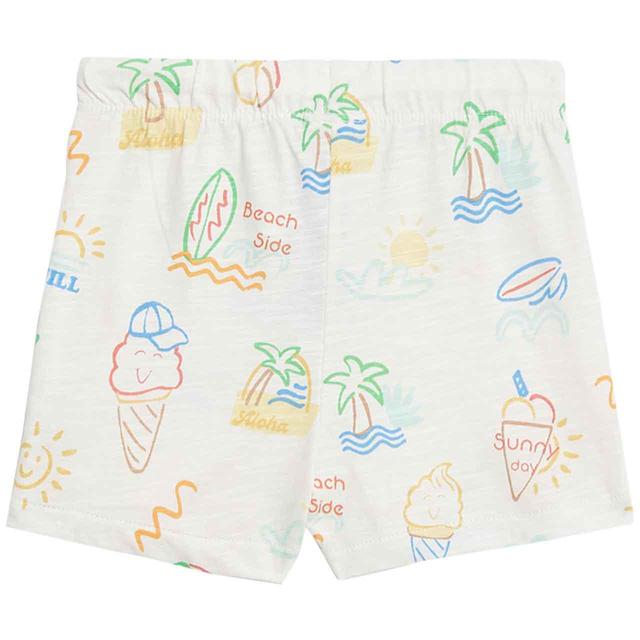 M&S Pure Cotton Shorts 0-3 Years Patterned GOODS M&S   