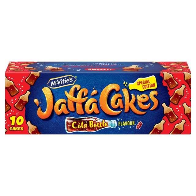 McVitie's Jaffa Cakes Original Biscuits Cola Flavour    10 per pack