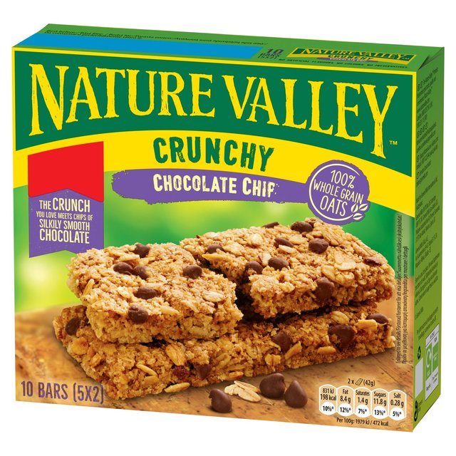 Nature Valley Crunchy Chocolate Chip Cereal Bars   5 x 42g GOODS M&S   