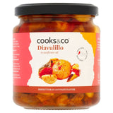 Cooks & Co Grilled Diavulillo Mixed Spicy Vegetables in Oil   280g GOODS M&S   