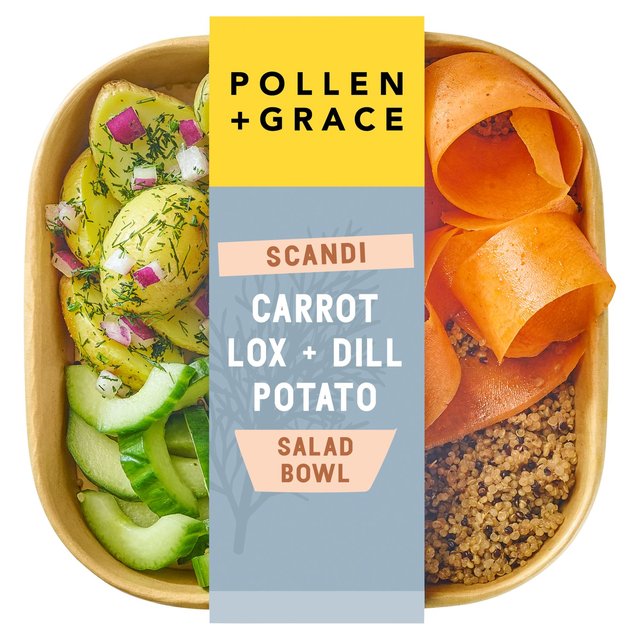 Pollen + Grace Scandi Carrot Lox + Dill Potato Salad Bowl   275g