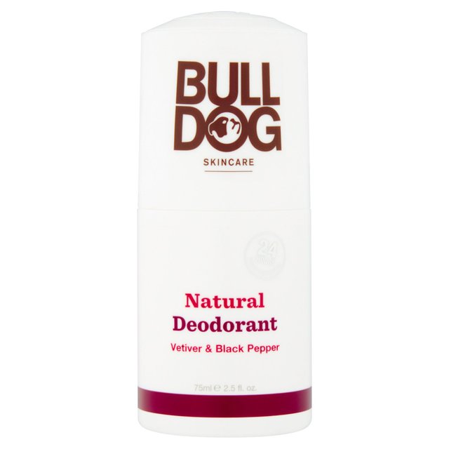 Bulldog Black Pepper & Vetiver Natural Roll-On Deodorant GOODS M&S   