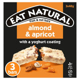 Eat Natural Almond & Apricot Yoghurt Coated Bars   3 x 40g GOODS M&S   