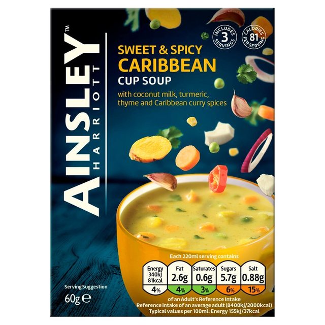 Ainsley Harriott Caribbean Cup Soup   60g GOODS M&S   