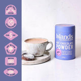 Islands Chocolate 45% Hot Chocolate Powder   200g GOODS M&S   