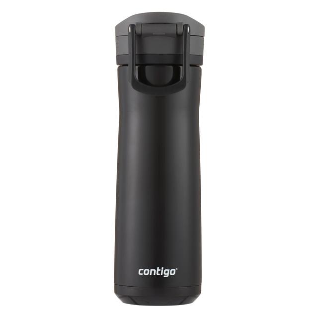 Contigo Jackson Chill Licorice Black Stainless Steel Reusable Bottle   590ml GOODS M&S   