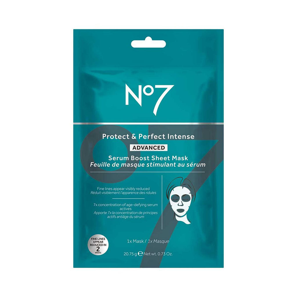 No7 Protect & Perfect Intense Advanced Serum Boost Sheet Mask