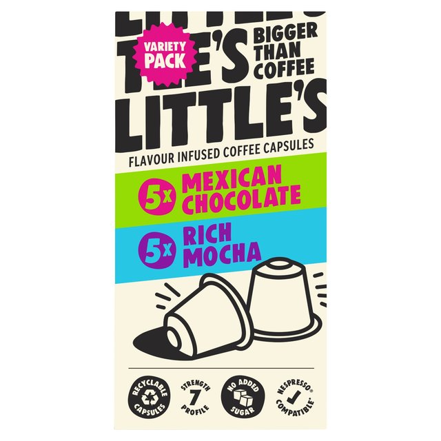 Little's Chocolate Variety Pack Nespresso Compatible Capsules   10 per pack