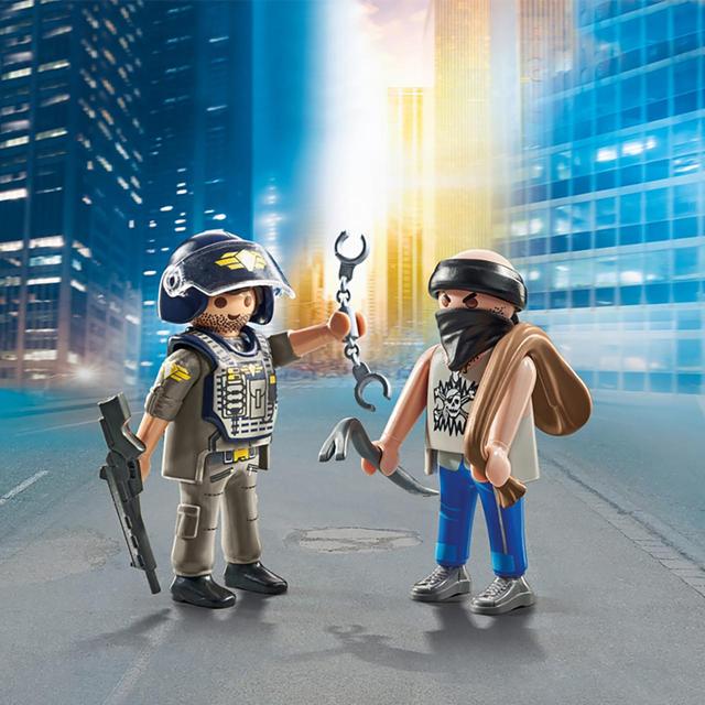 PLAYMOBIL 71505 Tactical Police with Thief DuoPack