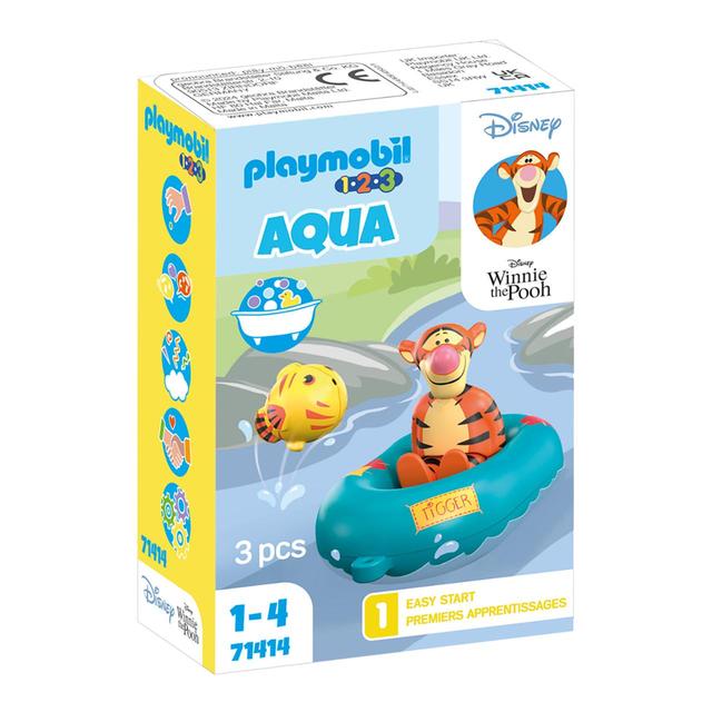 Playmobil 71414 1.2.3 AQUA & Disney Tigger's Boat Ride GOODS M&S   