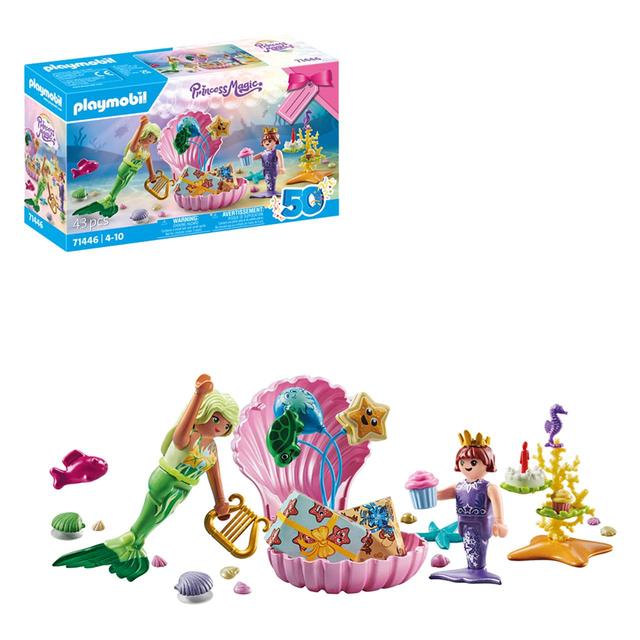 Playmobil 71446 Princess Magic Mermaid's Birthday Party Gift Set