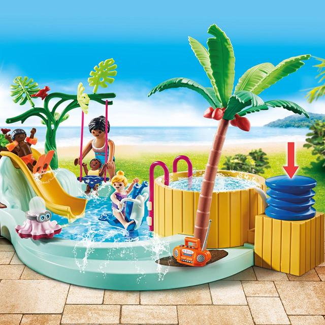 PLAYMOBIL 71529 My Life Children's Pool with Whirlpool Promo Pack GOODS M&S   