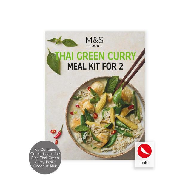 M&S Thai Green Curry Meal Kit for 2   477g GOODS M&S   