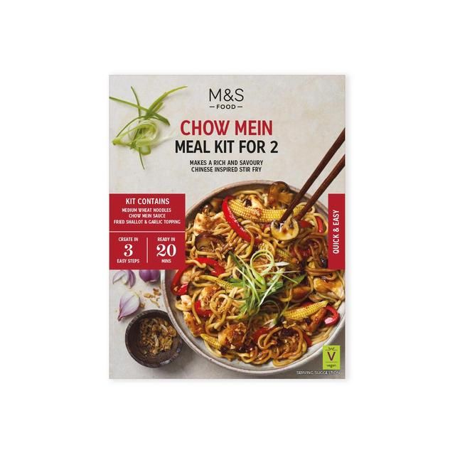 M&S Chow Mein Meal Kit for 2   305g