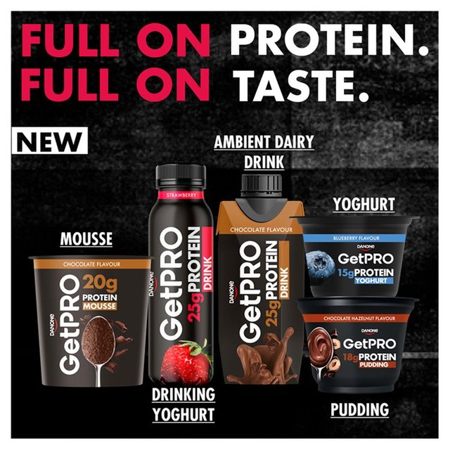 GetPRO Chocolate High Protein Mousse   200g GOODS M&S   