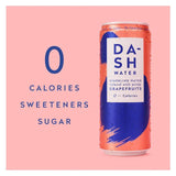 DASH Grapefruit Infused Sparkling Water   4 x 330ml GOODS M&S   