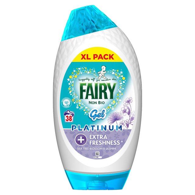 Fairy Non Bio Silk Tree Blossom Washing Liquid Gel 38 Washes   1254ml GOODS M&S   