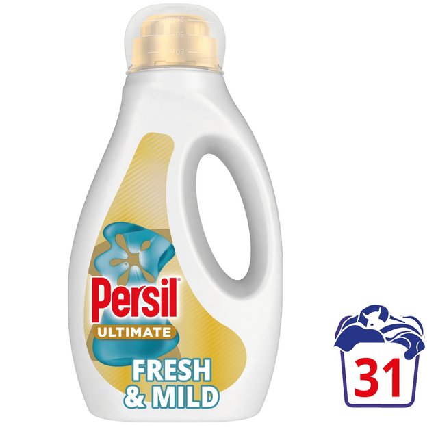 Persil Ultimate Fresh and Mild Non Bio Laundry Washing Detergent 31 Washes   837ml GOODS M&S   