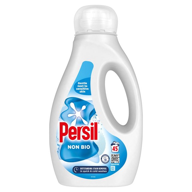 Persil Non Bio Liquid Laundry Washing Detergent 45 Washes   1200ml