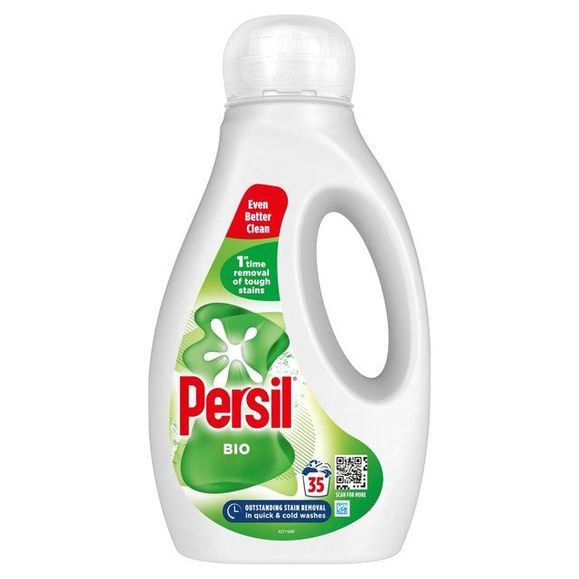 Persil Bio Liquid Laundry Washing Detergent 35 Washes   945ml