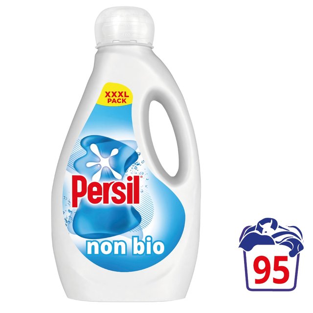 Persil Non Bio Liquid Laundry Washing Detergent 95 Washes   2600ml