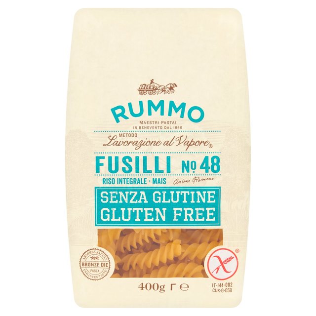 Rummo Gluten Free Fusilli Pasta No.48   400g GOODS M&S   