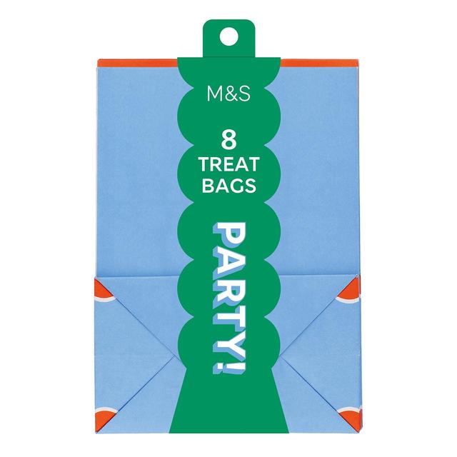 M&S Blue Treat Party Bags   8 per pack