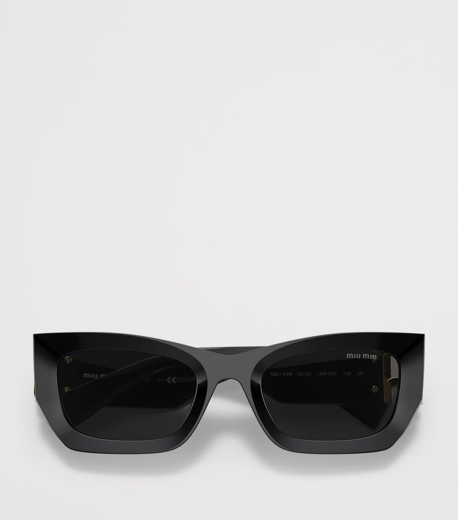 Miu Miu Runway rectangle sunglasses, UK version