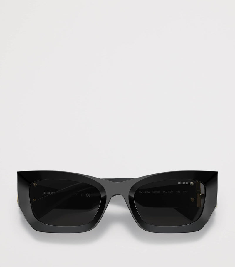 Miu Miu Runway rectangle sunglasses, UK version
