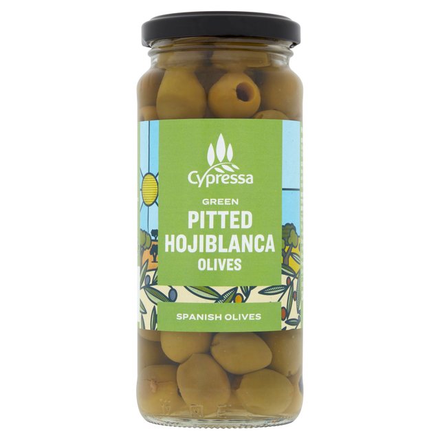 Cypressa Pitted Green Olives   340g