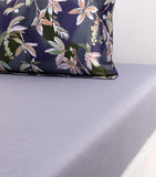 Yves Delorme Brume double fitted sheet 140cm x 200cm (British brand)