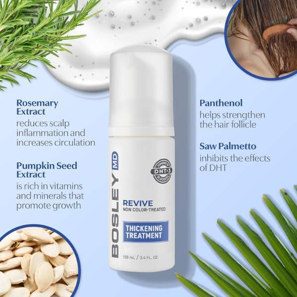 BosleyMD thickening treatment non color-treated hair 100ml, imported from the UK