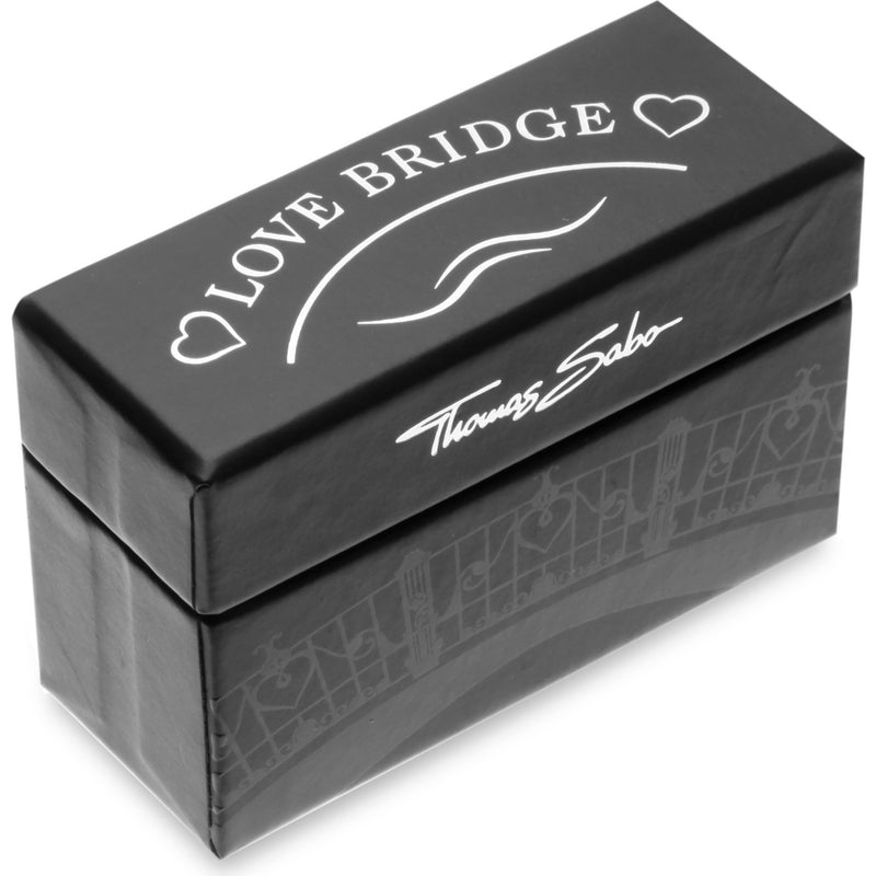 Thomas Sabo Love Bridge sterling-silver bracelet with heart pendant, UK version