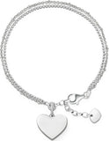 Thomas Sabo Love Bridge sterling-silver bracelet with heart pendant, UK version