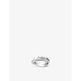 Glam & Soul Together Forever sterling-silver and zirconia ring - 54mm