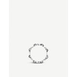 Thomas Sabo crown ring, sterling silver with black zirconia (British brand)