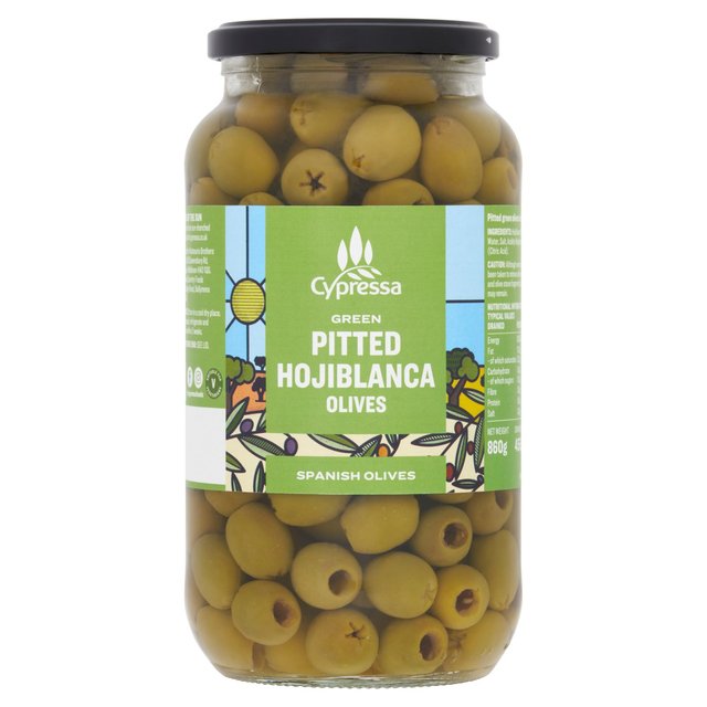 Cypressa Pitted Green Olives   860g GOODS M&S   