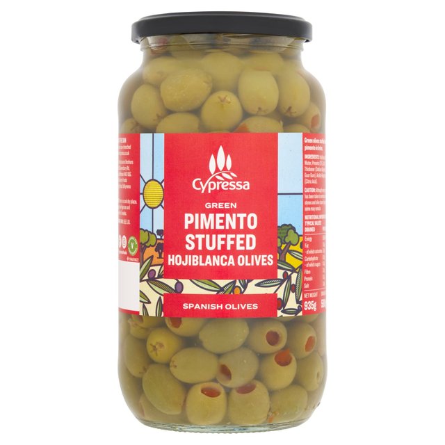 Cypressa Pimento Stuffed Olives   935g GOODS M&S   