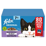 Felix Orignal Cat Food Senior Mixed Selection in Jelly Wet Cat Food   80 x 85g GOODS M&S   