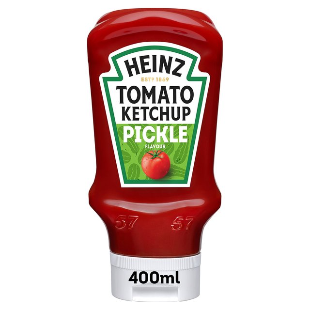 Heinz Tomato Ketchup Pickle Flavour   400ml GOODS M&S   