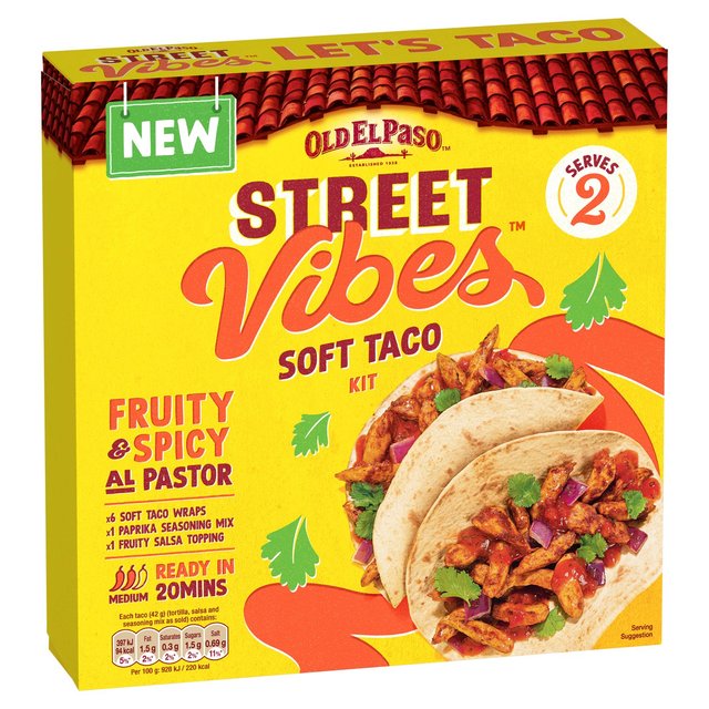 Old El Paso Street Vibes Taco Kit Al Pastor   6 x 257g GOODS M&S   