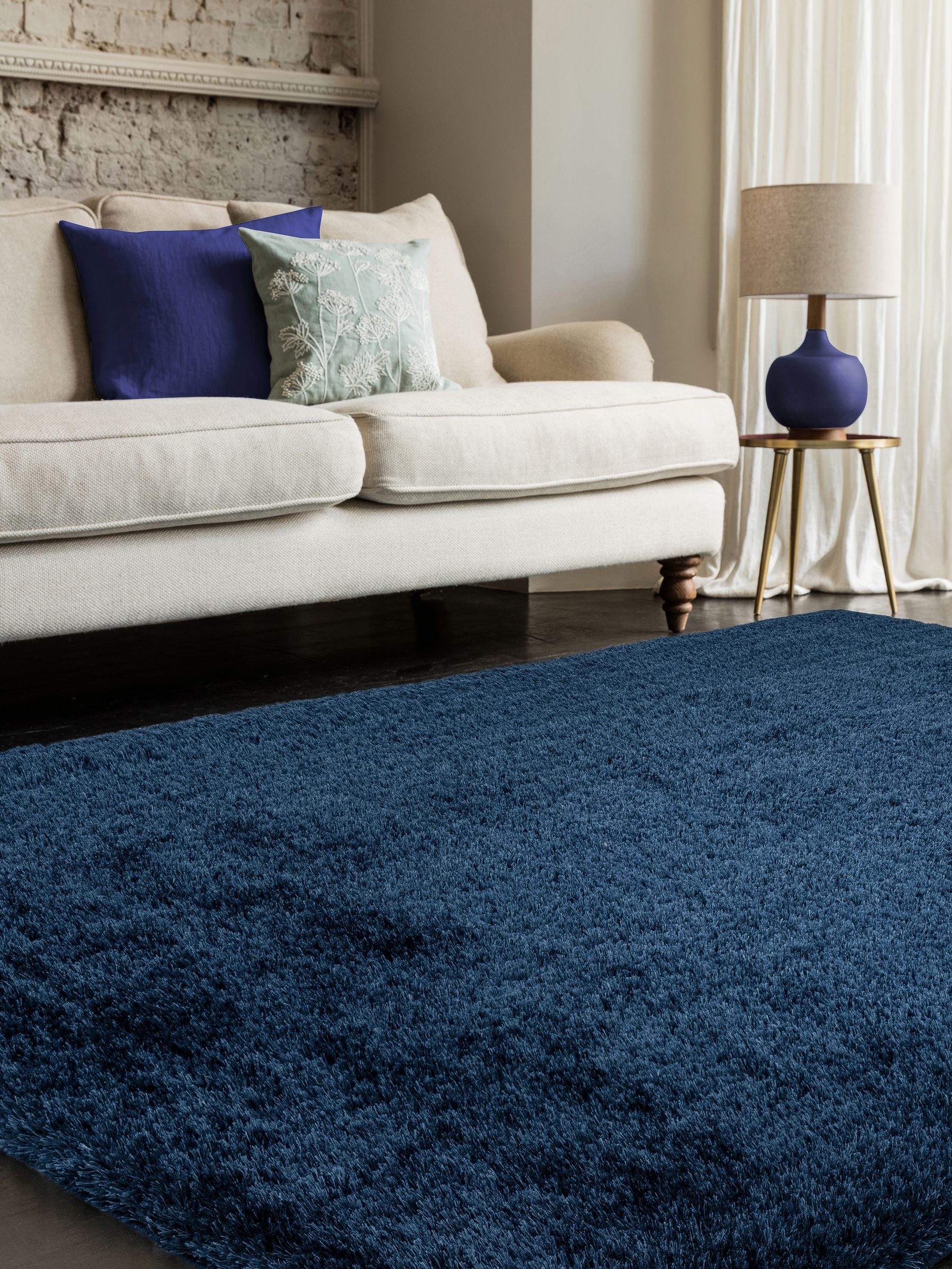 Asiatic Rugs Navy Payton rug (British brand)